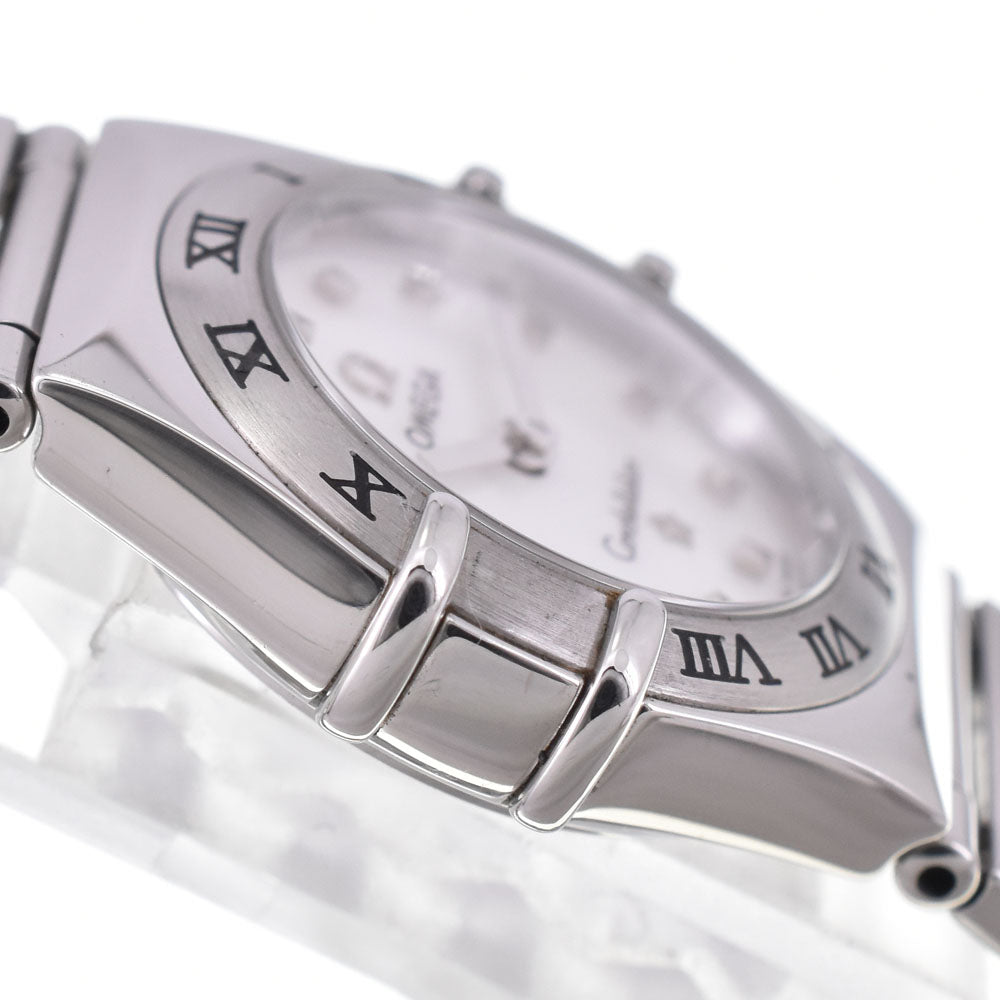 with paper OMEGA Constellation Mini My Choice 1561.71 White shell Dial Quartz Ladies
 Watch G#146948