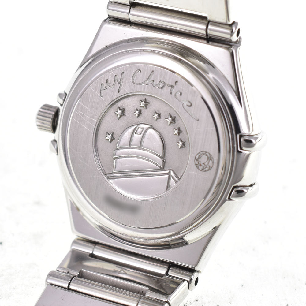 with paper OMEGA Constellation Mini My Choice 1561.71 White shell Dial Quartz Ladies
 Watch G#146948