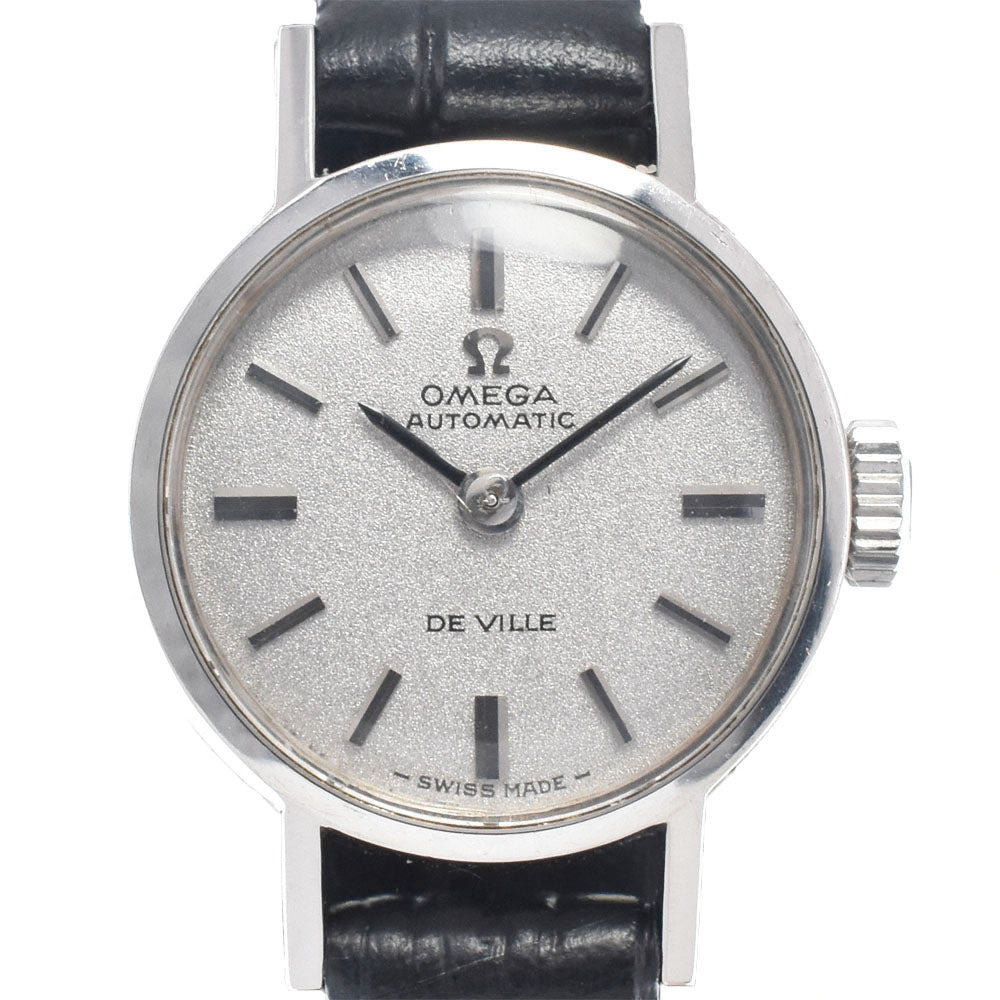 OMEGA De Ville ST551.037 vintage Cal.661 gray Dial Automatic Ladies
 Watch D#146949