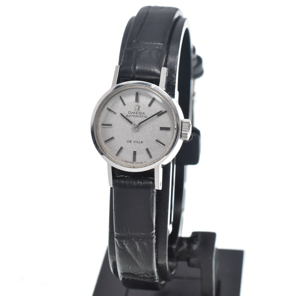 OMEGA De Ville ST551.037 vintage Cal.661 gray Dial Automatic Ladies
 Watch D#146949