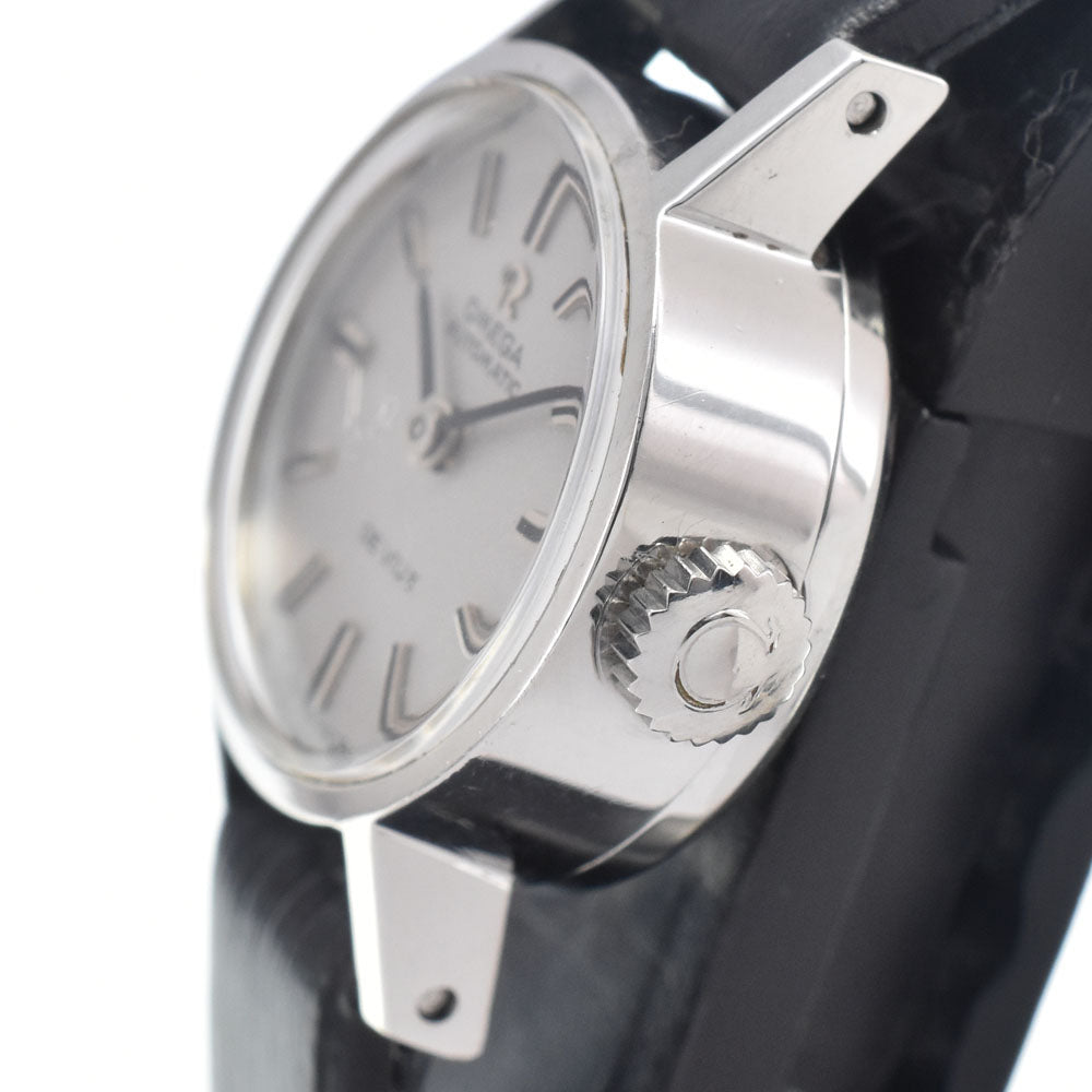 OMEGA De Ville ST551.037 vintage Cal.661 gray Dial Automatic Ladies
 Watch D#146949