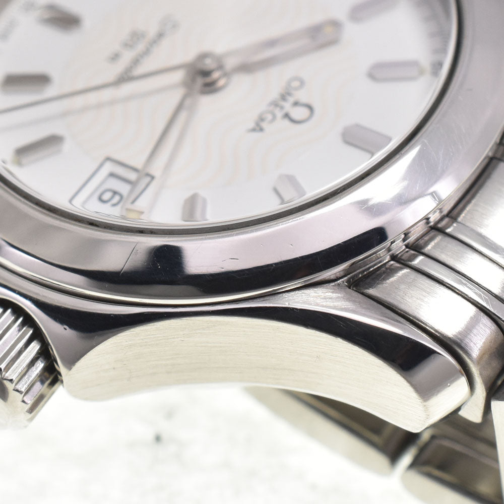 OMEGA Seamaster 120M 2581.21 Date white Dial Quartz Ladies
 Watch G#146951