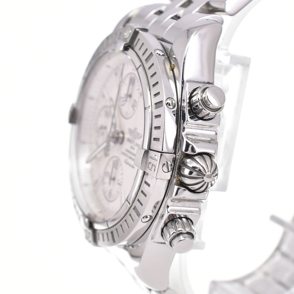 BREITLING Chronomat Evolution A13356 Chronograph Silver Dial Automatic Men's
 Watch E#146955