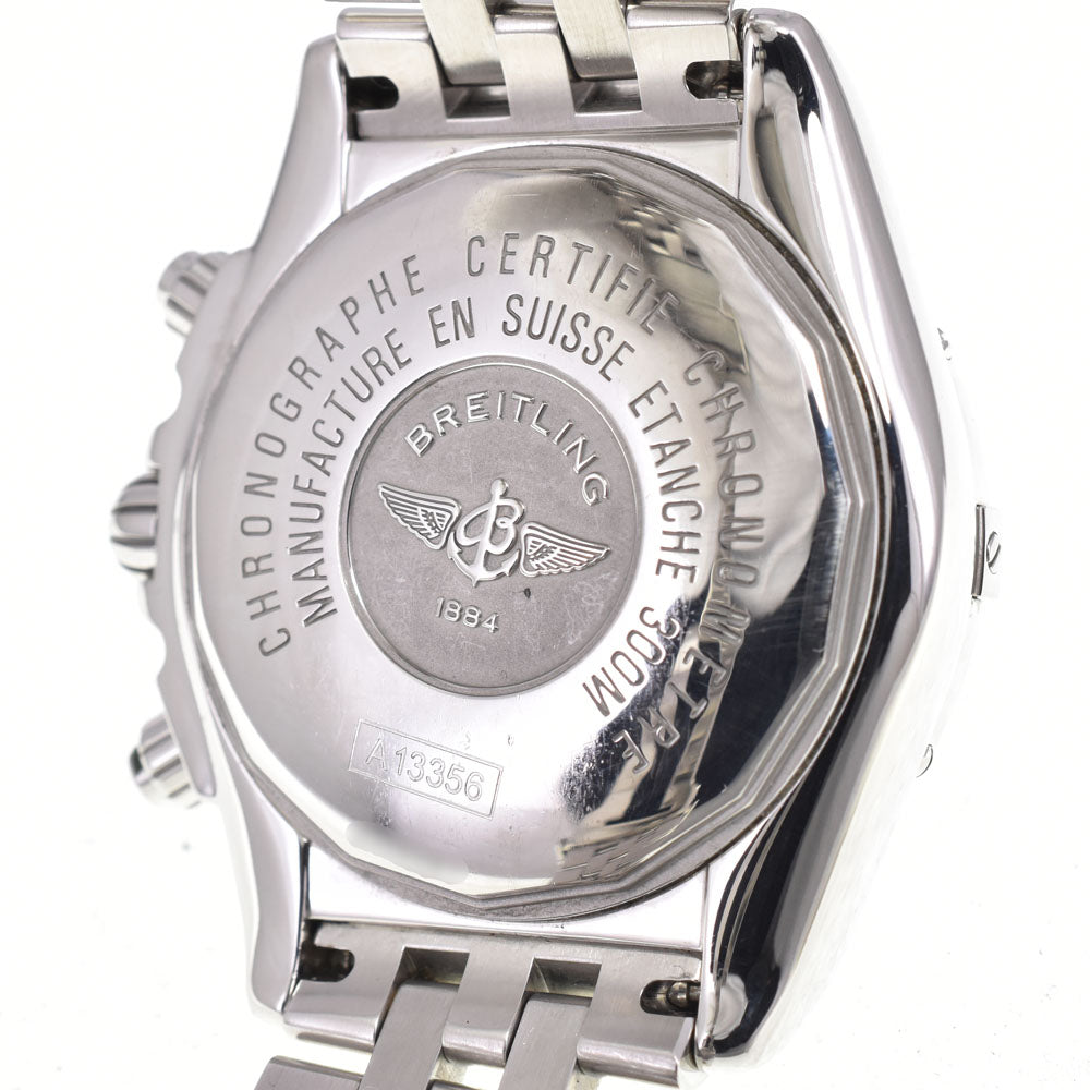 BREITLING Chronomat Evolution A13356 Chronograph Silver Dial Automatic Men's
 Watch E#146955