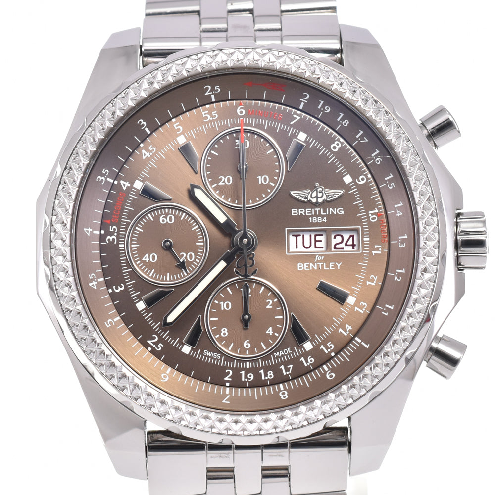 BREITLING Bentley GT A13362 Chronograph Brown Dial Automatic Men's
 Watch D#146960