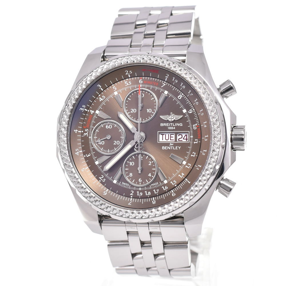 BREITLING Bentley GT A13362 Chronograph Brown Dial Automatic Men's
 Watch D#146960