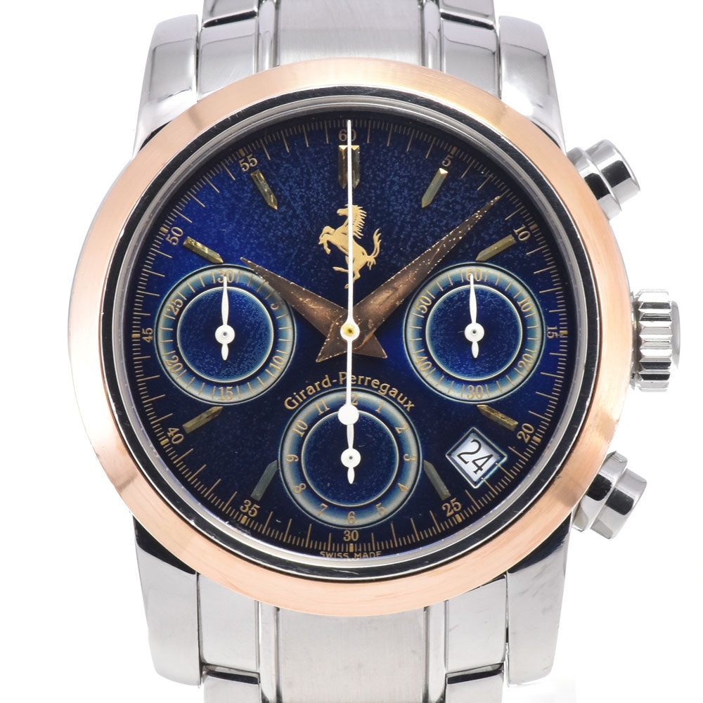 GIRARD-PERREGAUX Ferrari 8020 Chronograph blue Dial Automatic Men's
 Watch K#146962