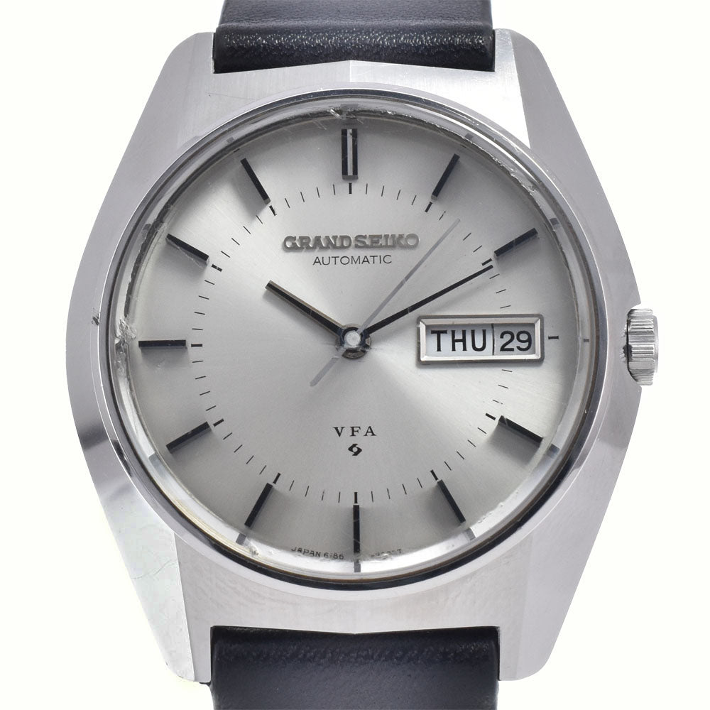 SEIKO Grand Seiko 6186-8000-G vintage Cal.6186B Day-Date Silver Dial Automatic Men's
 Watch J#146964