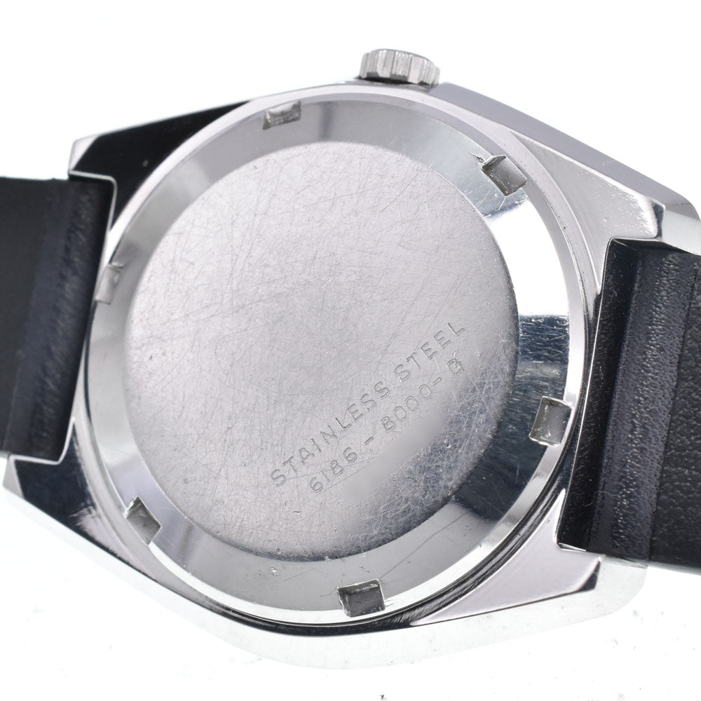 SEIKO Grand Seiko 6186-8000-G vintage Cal.6186B Day-Date Silver Dial Automatic Men's
 Watch J#146964