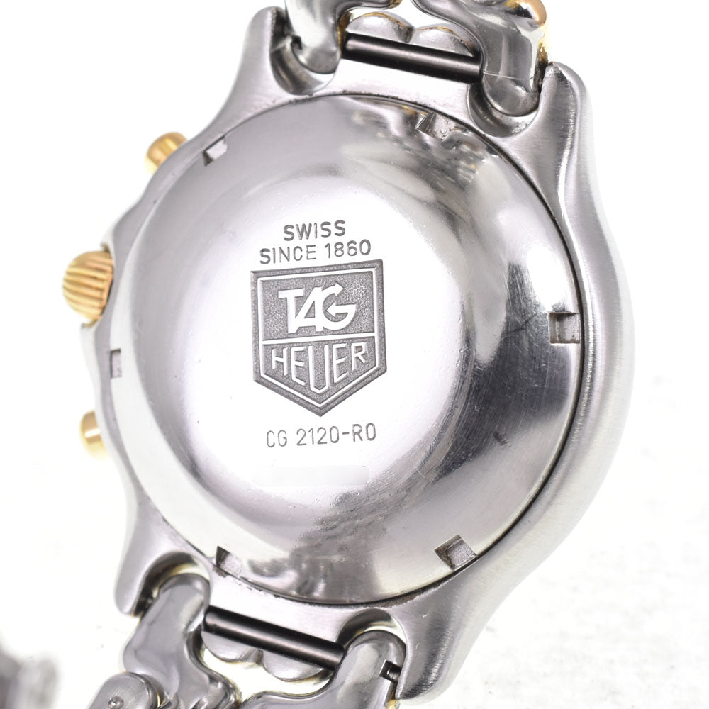 TAG HEUER Cell professional 200 CG2120-R0 Chronograph white Dial Automatic Men's
 Watch E#146965
