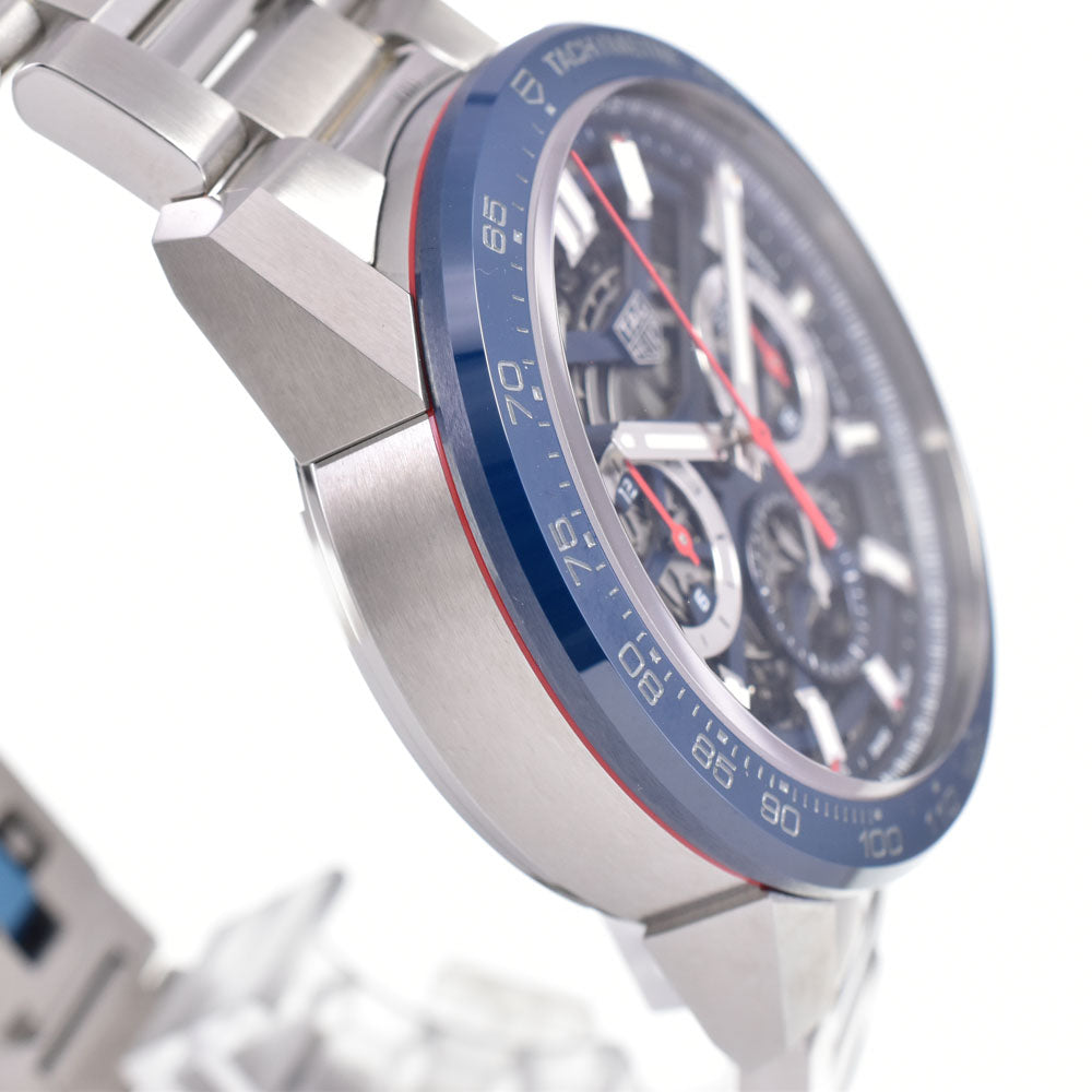 with paper TAG HEUER Carrera Caliber Heuer 02 CBG2011.BA0662 skeleton Dial Automatic Men's
 Watch B#146968