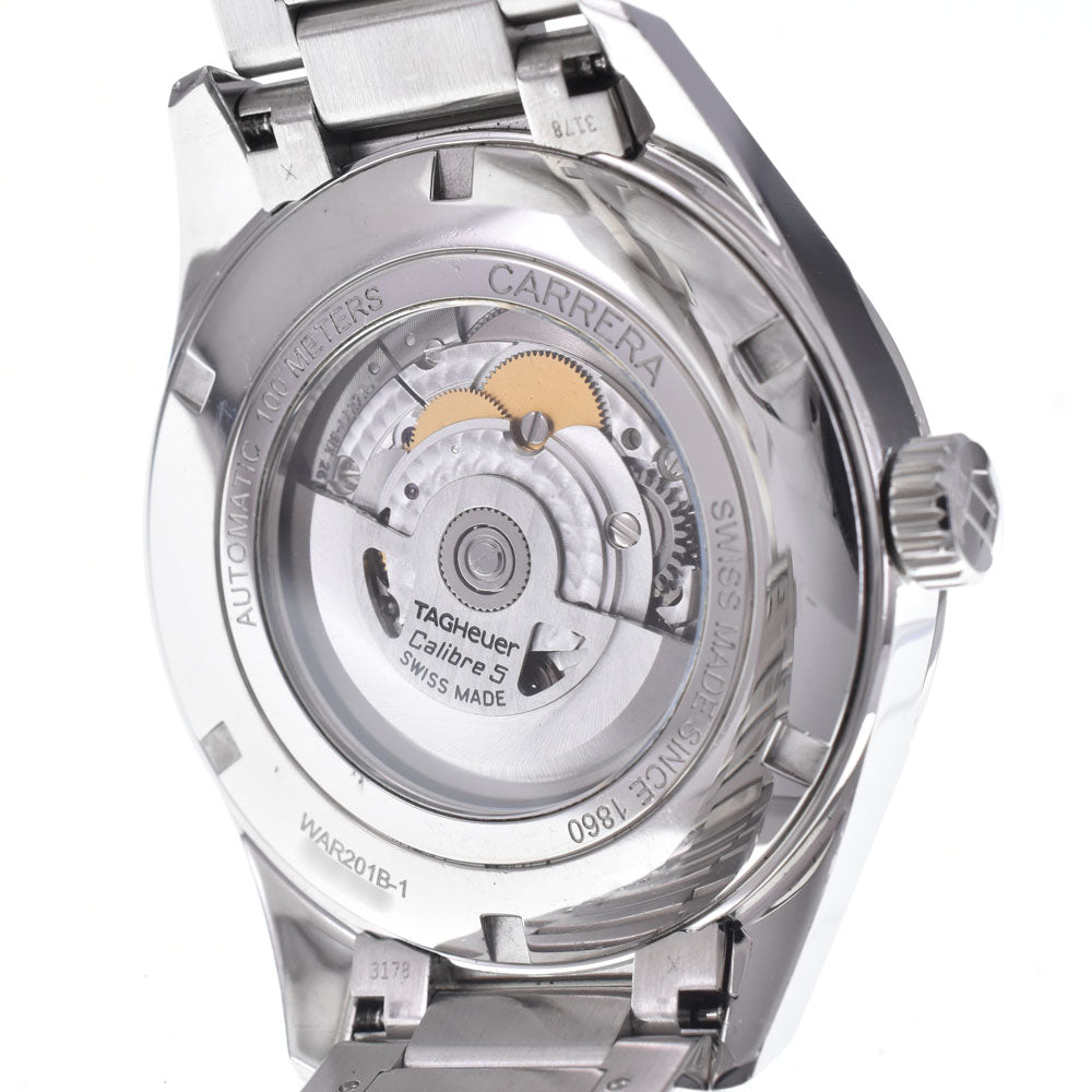 with paper TAG HEUER Carrera WAR201B.BA0723 Caliber 5 Silver Dial Automatic Men's
 Watch K#146972