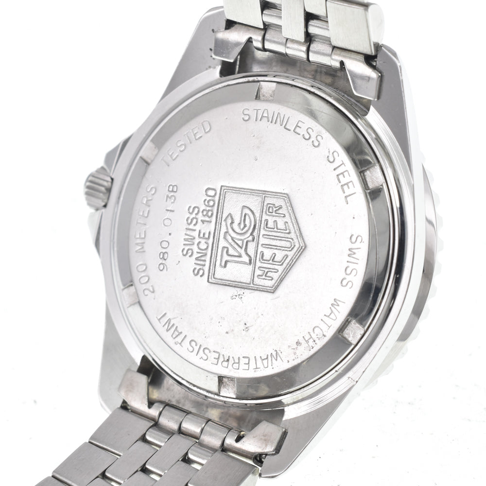 TAG HEUER Professional 200 m 980.013B black Dial Quartz Men's
 Watch E#146973
