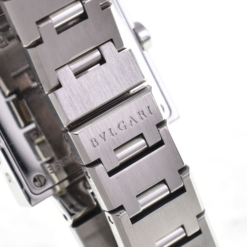 BVLGARI Quadlard SQ22SS black Dial Quartz Ladies
 Watch C#146974