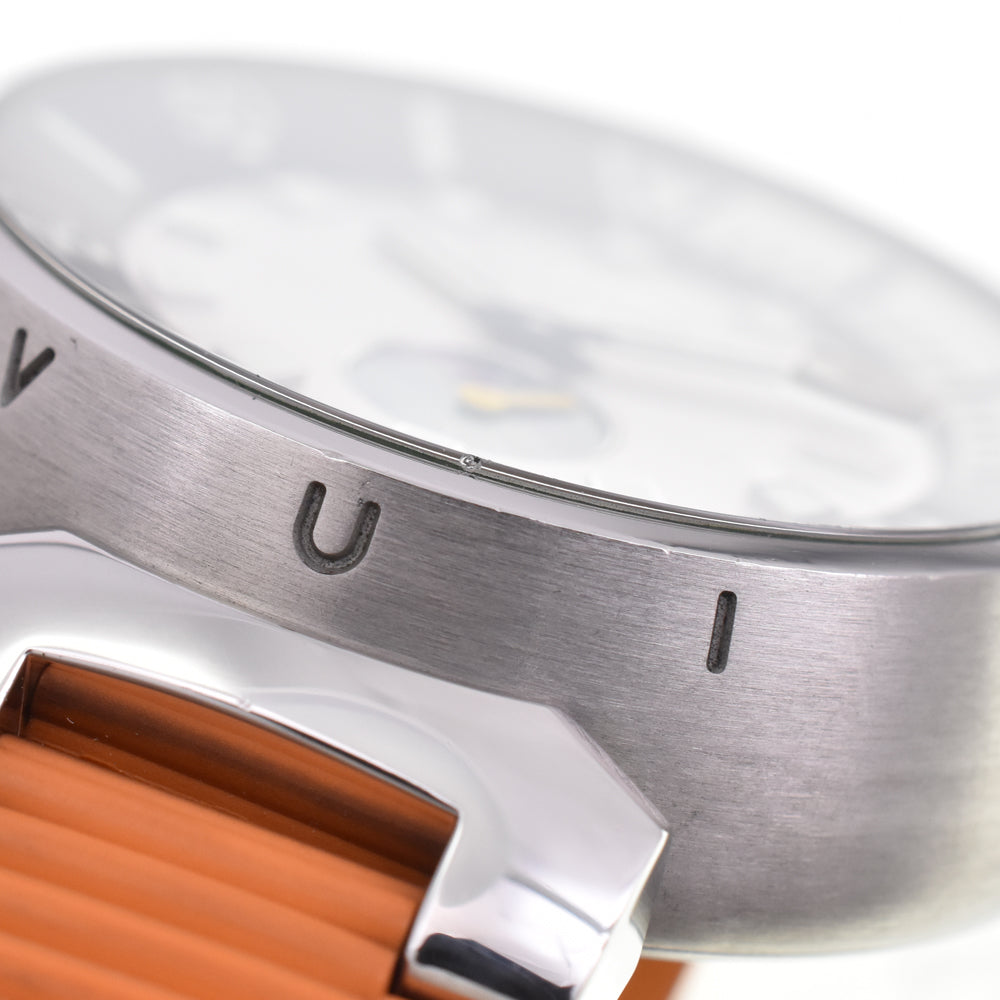 with paper LOUIS VUITTON Tambour Diving Q103M Silver Dial Automatic Men's
 Watch E#146977