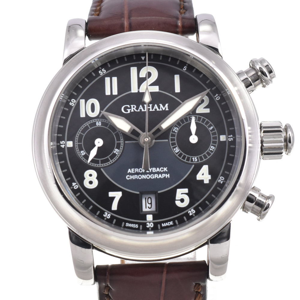 GRAHAM Aero flyback 2AFAS.B05A.C01B Chronograph black Dial Automatic Men's
 Watch D#146980