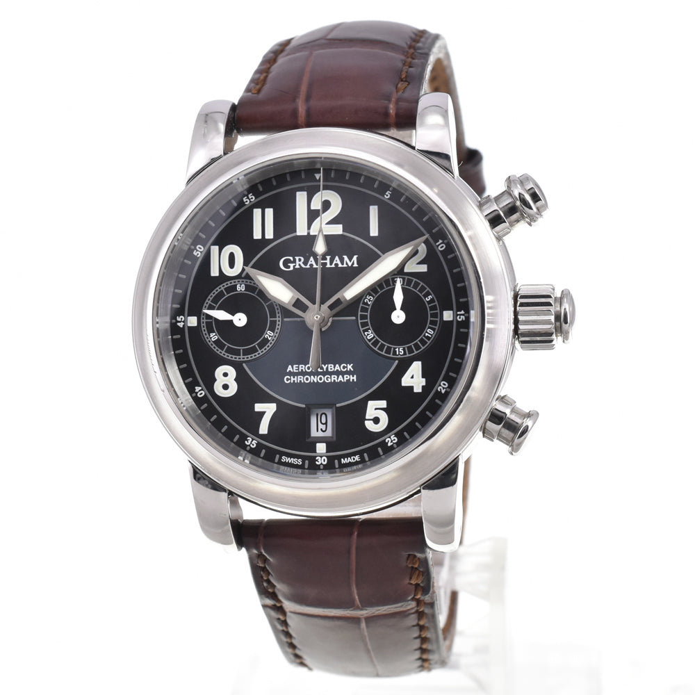 GRAHAM Aero flyback 2AFAS.B05A.C01B Chronograph black Dial Automatic Men's
 Watch D#146980