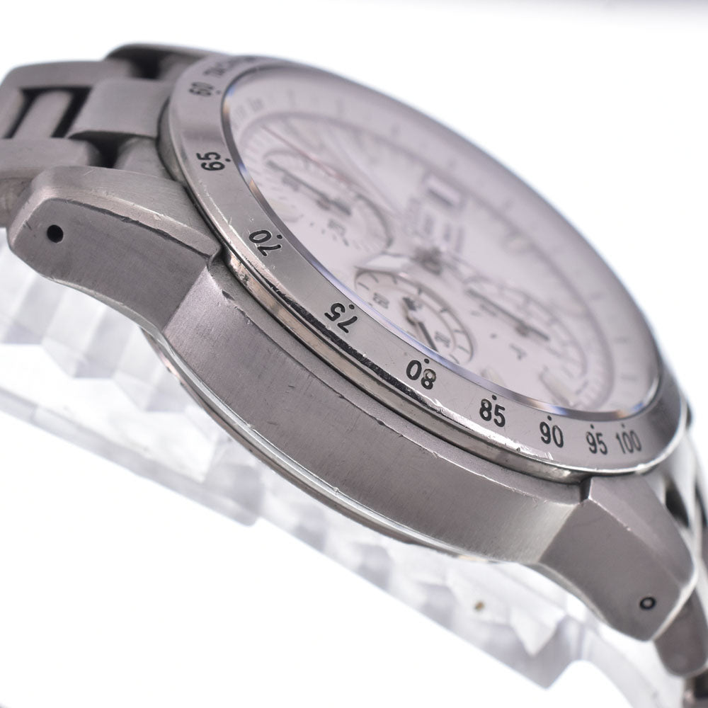 with paper SEIKO CREDOR Phoenix 6S78-0A20 Chronograph Date white Dial Automatic Men's
 Watch L#146982