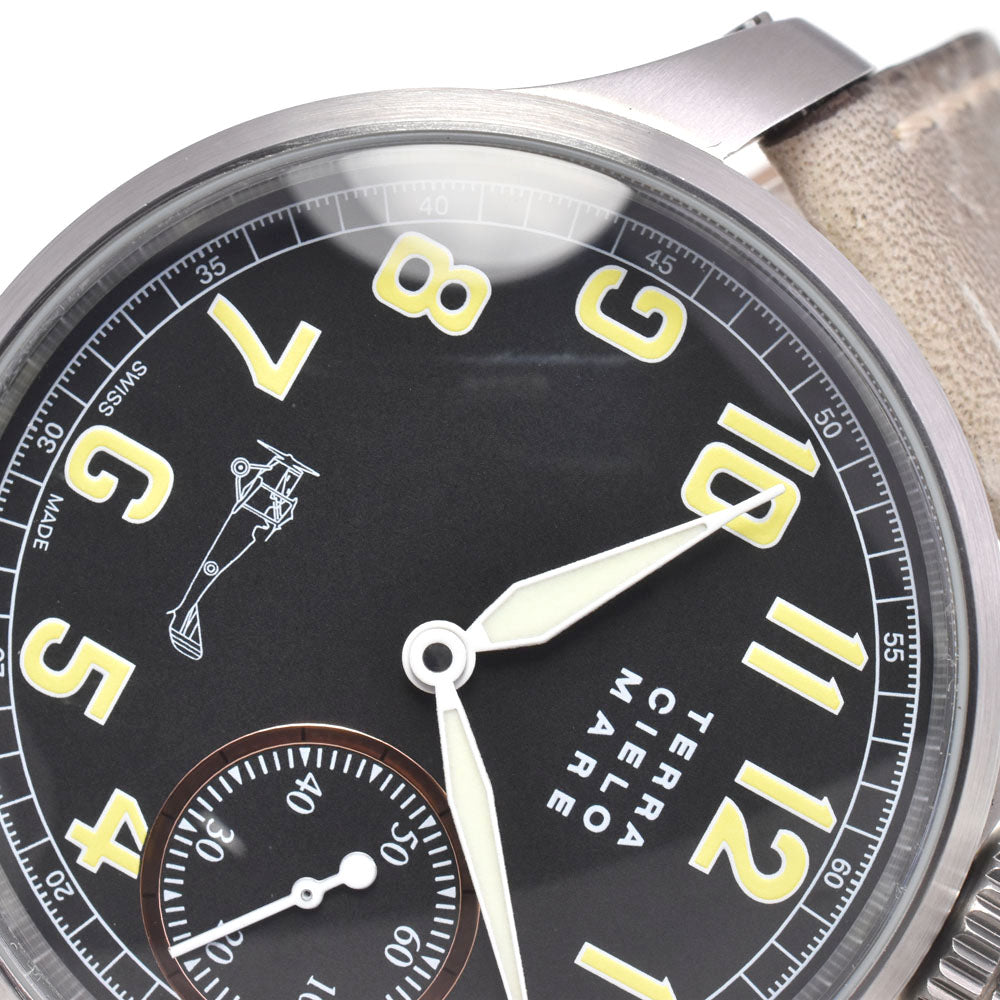 TERRA CIELO MARE AFF3 Sports Classic TC7064-SC-2/00A black Dial Automatic Men's
 Watch I#146986