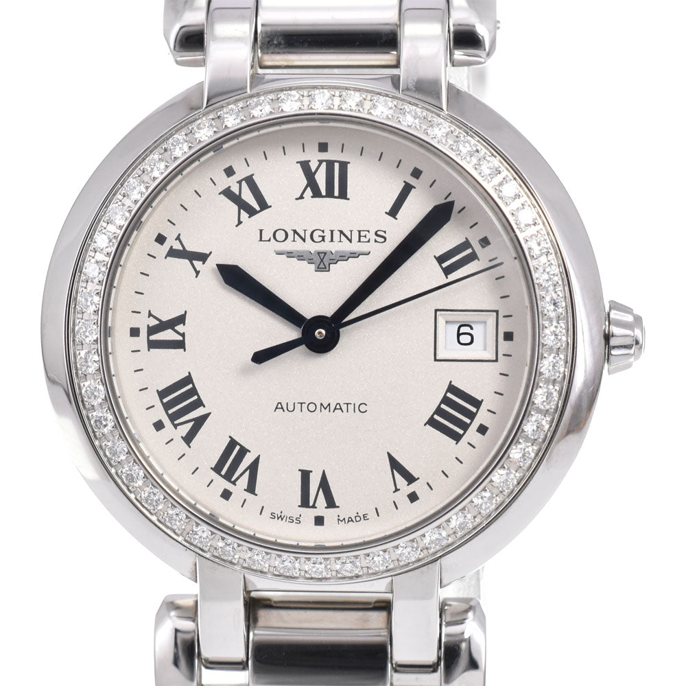 with paper LONGINES Primalna L8.113.0.71.6 Bezel Diamond white Dial Automatic Ladies
 Watch B#146995