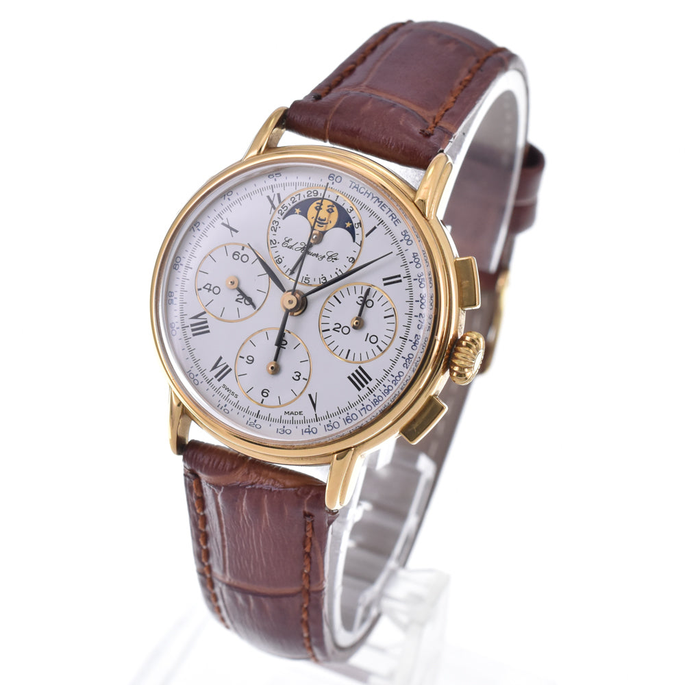 TAG HEUER Edward Heuer 188.505 white Dial Hand Winding Men's
 Watch L#147005