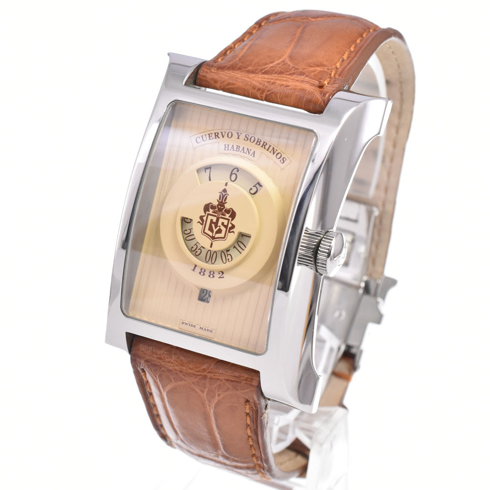 CUERVO Y SOBRINOS Havana 2412 beige Dial Automatic Men's
 Watch B#147012