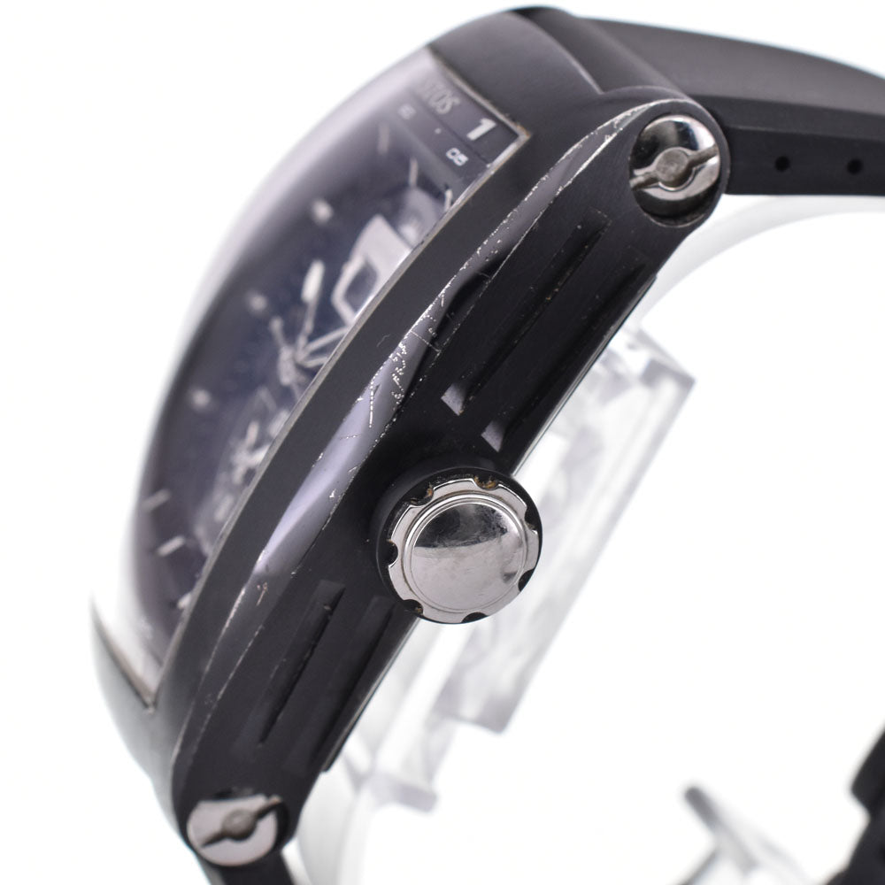 CVSTOS Challenge twin time CVT-TW-T2 BST Date black Dial Automatic Men's
 Watch B#147014