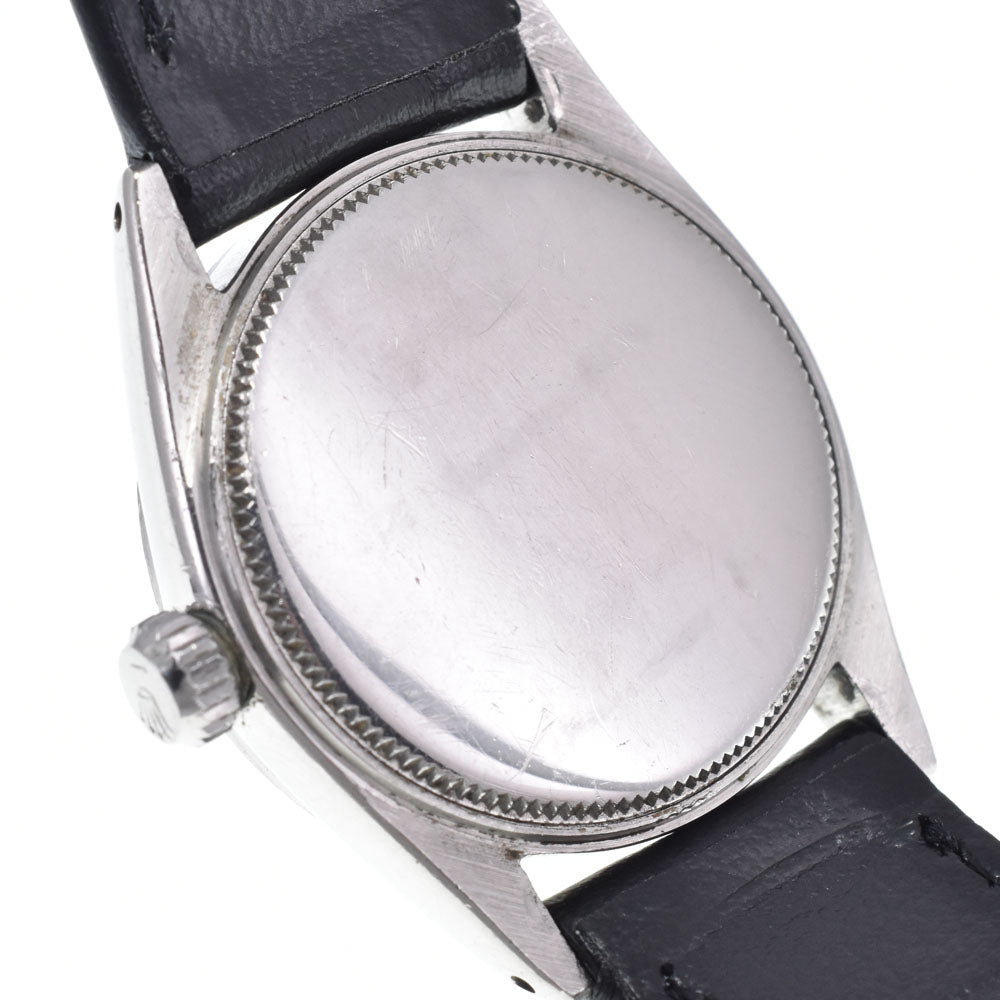 ROLEX Oyster Date 6466 vintage Cal.1210 Silver Dial Hand Winding Boy's
 Watch N#147018