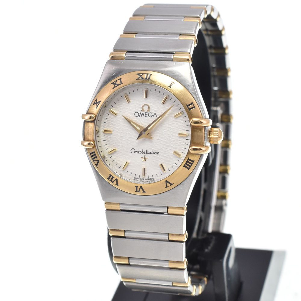 OMEGA Constellation Mini 1362.30 Stainless Steel/K18YG white Dial Quartz Ladies
 Watch L#147023