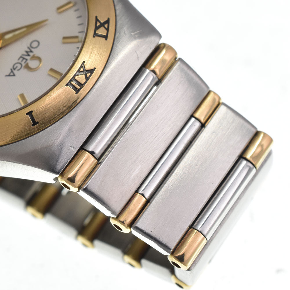 OMEGA Constellation Mini 1362.30 Stainless Steel/K18YG white Dial Quartz Ladies
 Watch L#147023