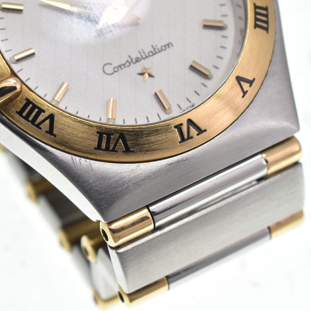 OMEGA Constellation Mini 1362.30 Stainless Steel/K18YG white Dial Quartz Ladies
 Watch L#147023