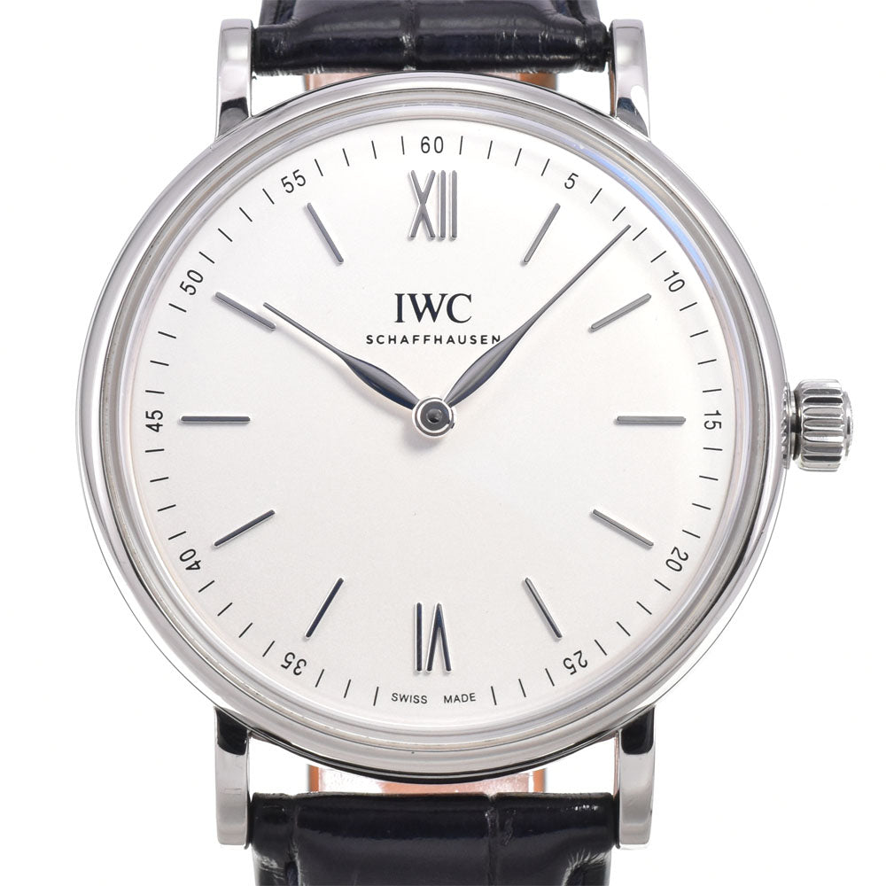 with paper IWC SCHAFFHAUSEN Hand-wound Pure Classic IW511102 Silver Dial Hand Winding Men's
 Watch C#147024