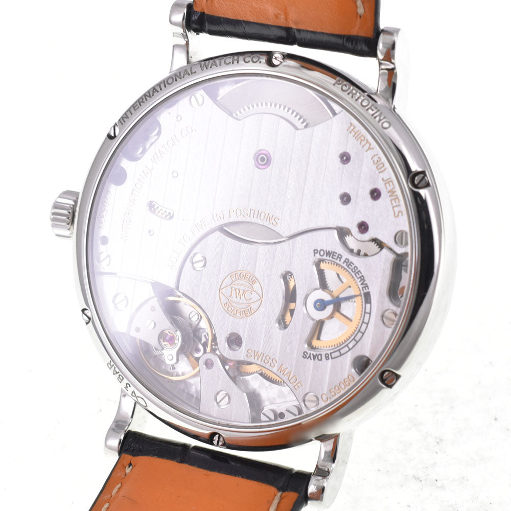 with paper IWC SCHAFFHAUSEN Hand-wound Pure Classic IW511102 Silver Dial Hand Winding Men's
 Watch C#147024