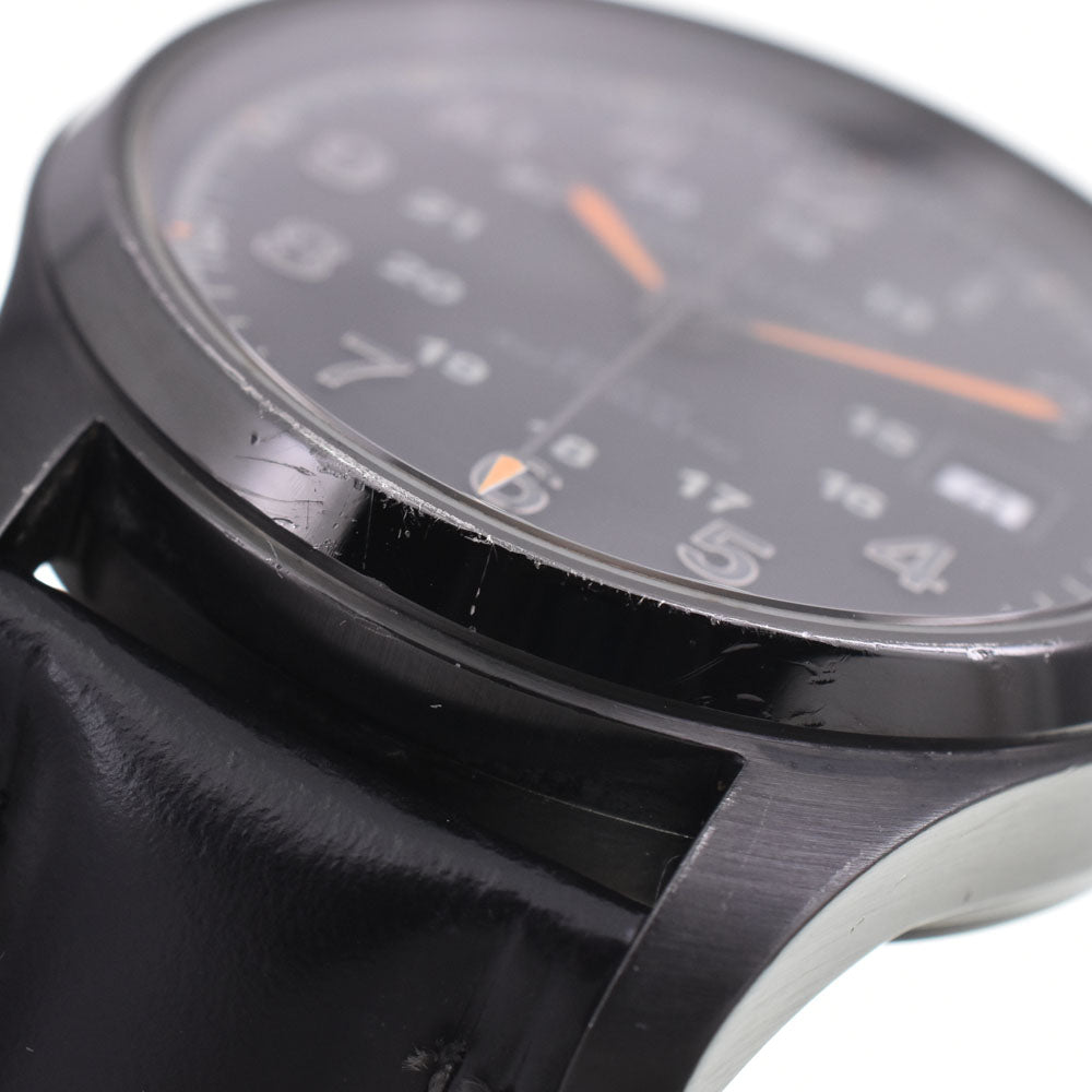 HAMILTON Khaki field H705850 see-through back black Dial Automatic Men's
 Watch E#147030