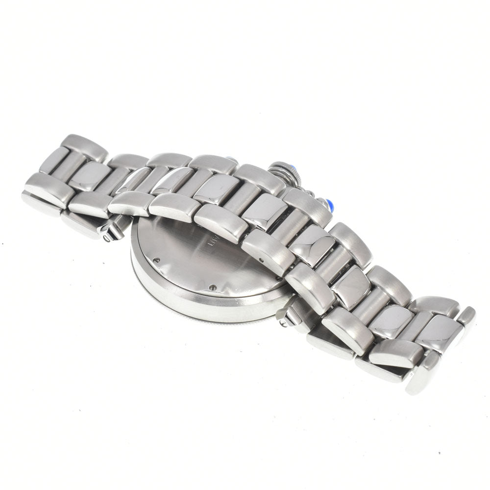 CARTIER Pasha 1.5 "chronograph W31004H3 Ivory/Silver Dial Quartz Men's
 Watch D#147035