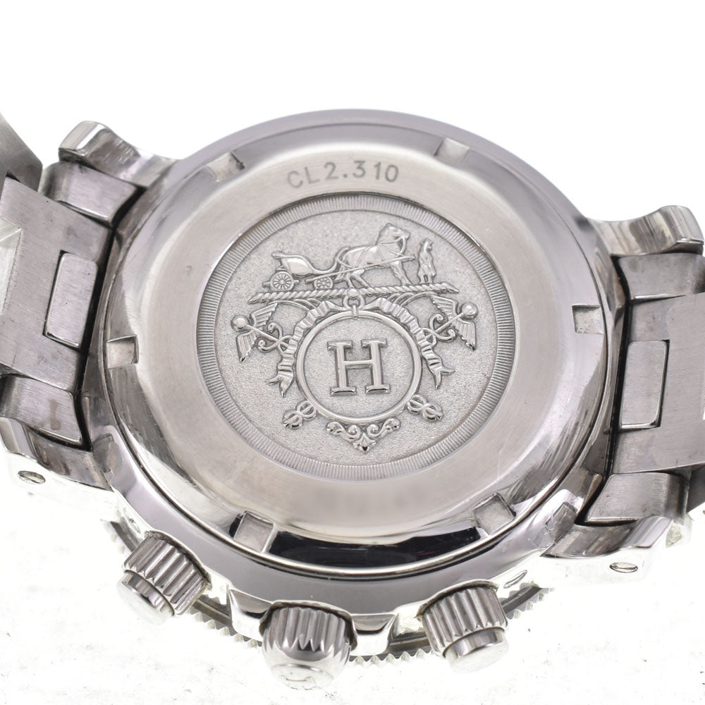 HERMES Clipper diver CL2.310 Chronograph Date black Dial Quartz Ladies
 Watch E#147037