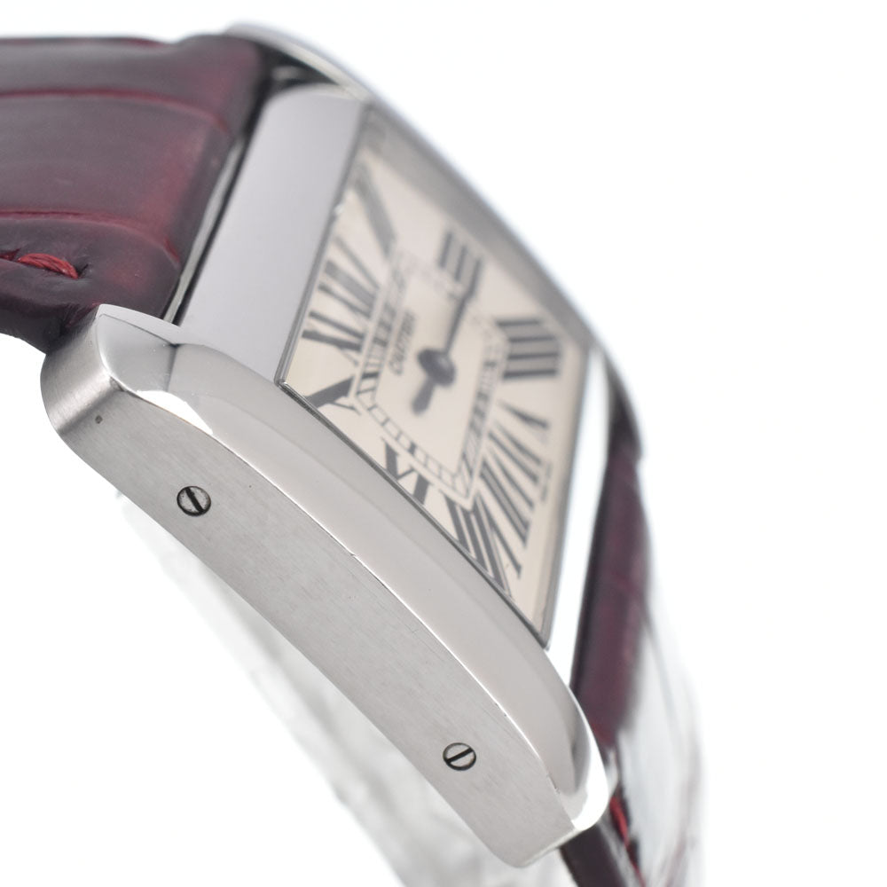 CARTIER tank divan W6300655 Silver Dial Quartz Men's
 Watch E#147040