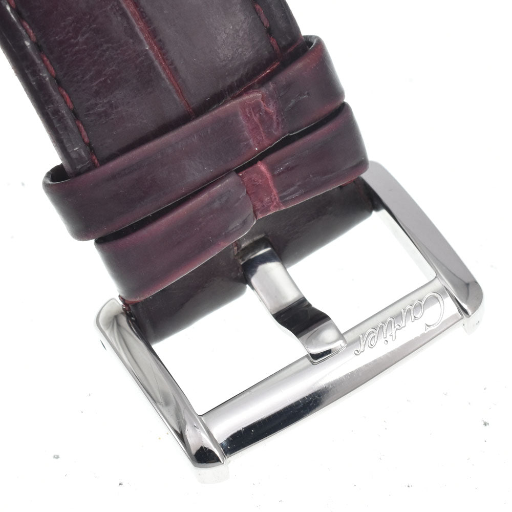 CARTIER tank divan W6300655 Silver Dial Quartz Men's
 Watch E#147040