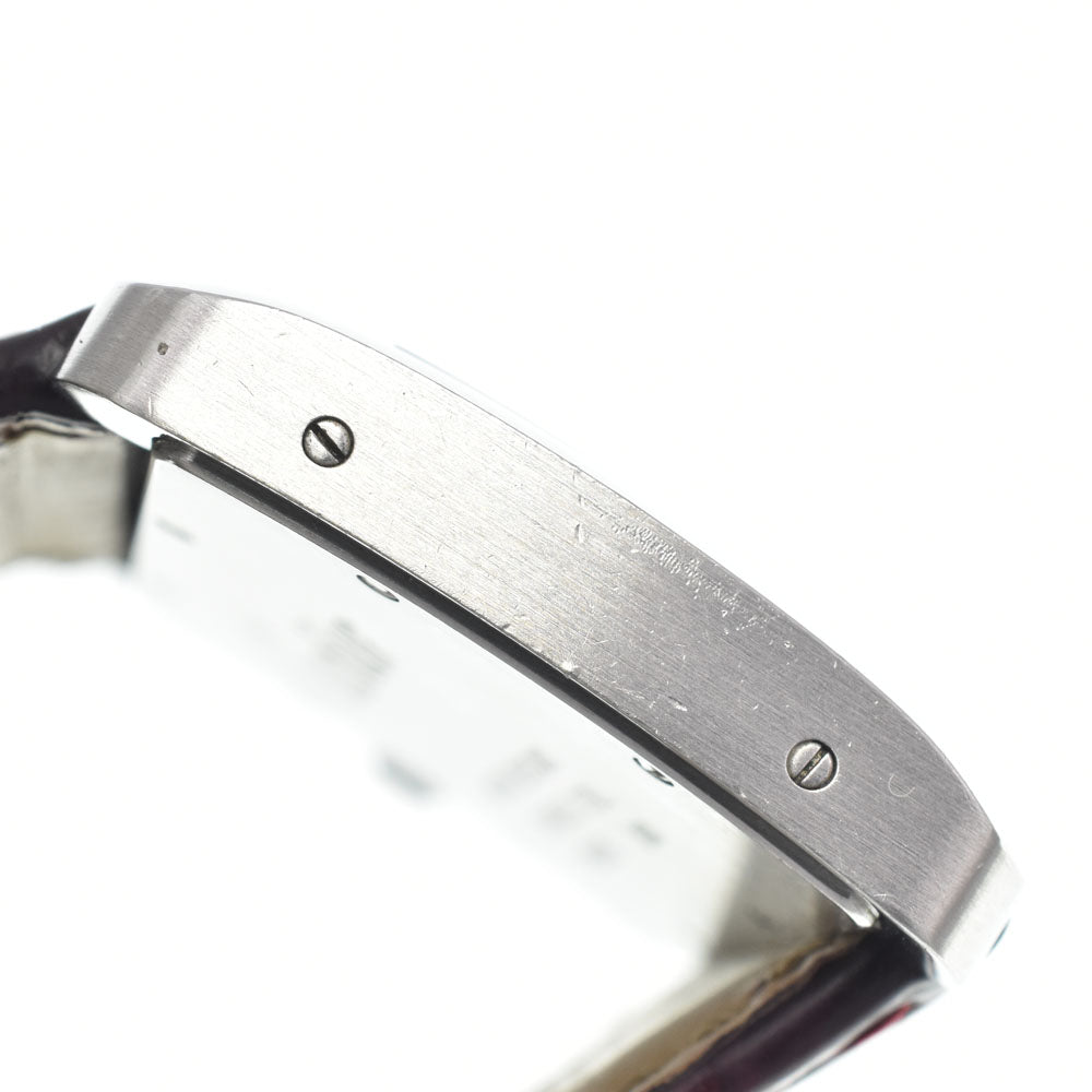 CARTIER tank divan W6300655 Silver Dial Quartz Men's
 Watch E#147040
