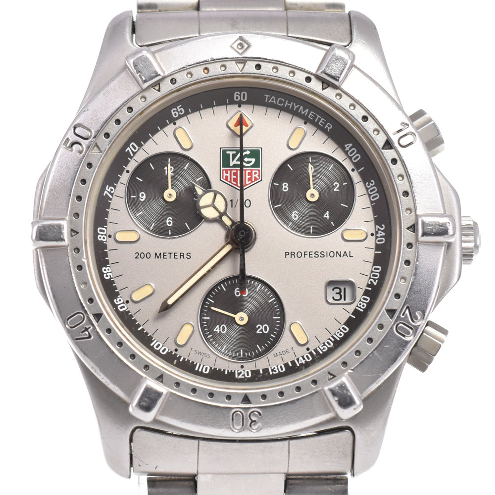 TAG HEUER Professional 200 m 560.206 Chronograph Date gray Dial Quartz Men's
 Watch H#147045