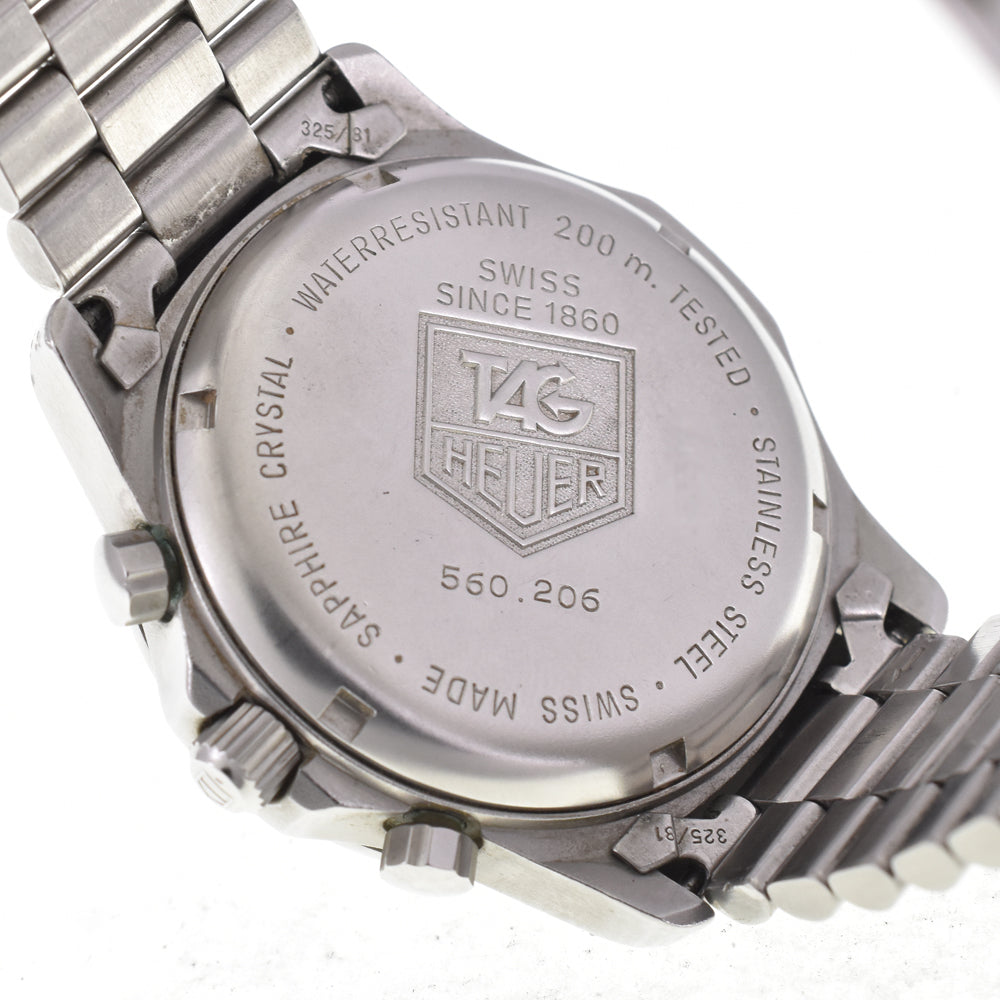 TAG HEUER Professional 200 m 560.206 Chronograph Date gray Dial Quartz Men's
 Watch H#147045