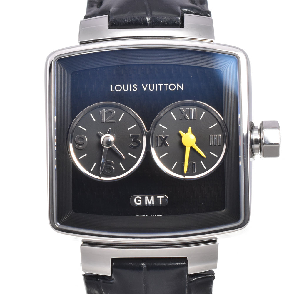 LOUIS VUITTON tambour speedy Q237G Date black Dial Quartz Men's
 Watch E#147050