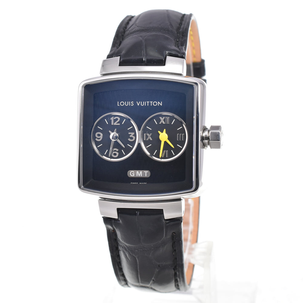 LOUIS VUITTON tambour speedy Q237G Date black Dial Quartz Men's
 Watch E#147050