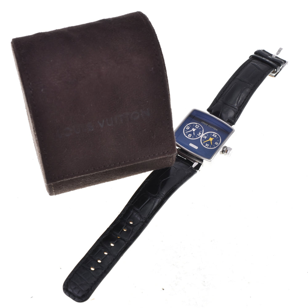 LOUIS VUITTON tambour speedy Q237G Date black Dial Quartz Men's
 Watch E#147050