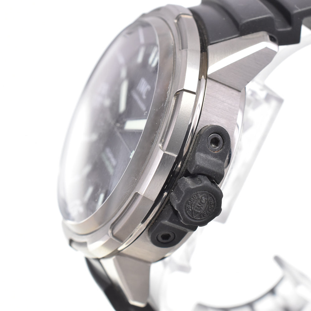 with paper IWC SCHAFFHAUSEN Aqua timer 2000 IW358002 black Dial Automatic Men's
 Watch D#147053