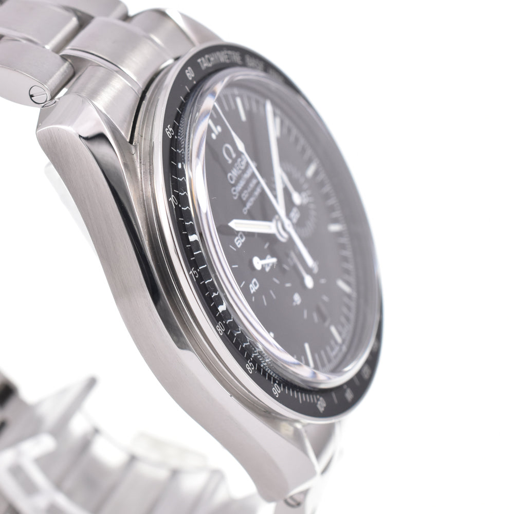 with paper OMEGA Speedmaster Moonwatch 311.30.44.50.01.001 Chronograph black Dial Automatic Men's
 Watch D#147054