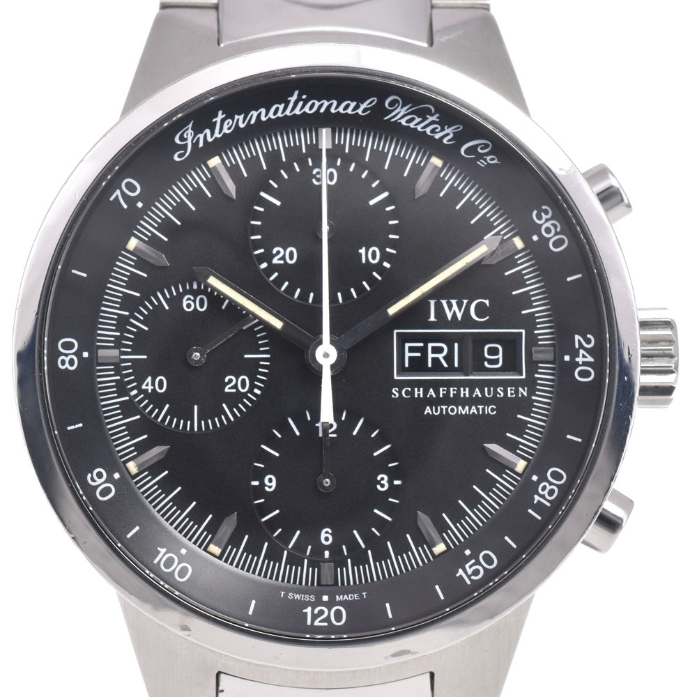 IWC SCHAFFHAUSEN GST IW370708 Chronograph day date black Dial Automatic Men's
 Watch G#147059