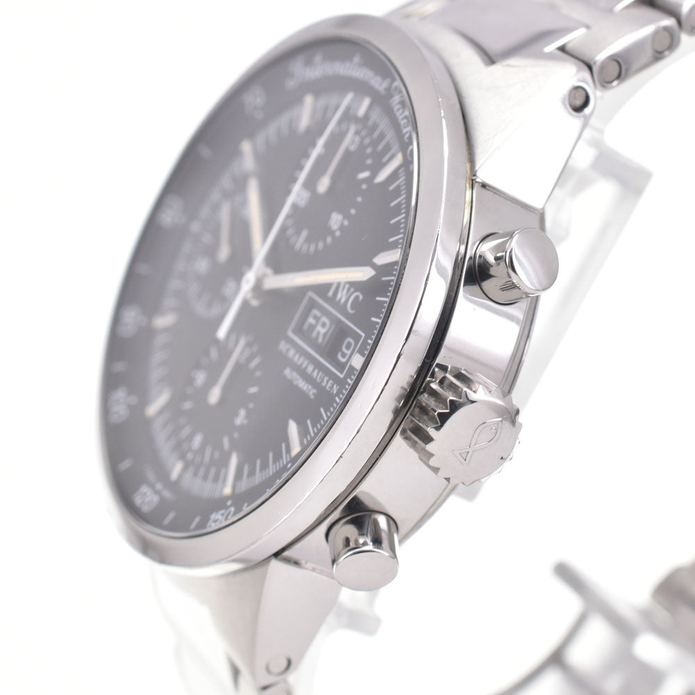 IWC SCHAFFHAUSEN GST IW370708 Chronograph day date black Dial Automatic Men's
 Watch G#147059