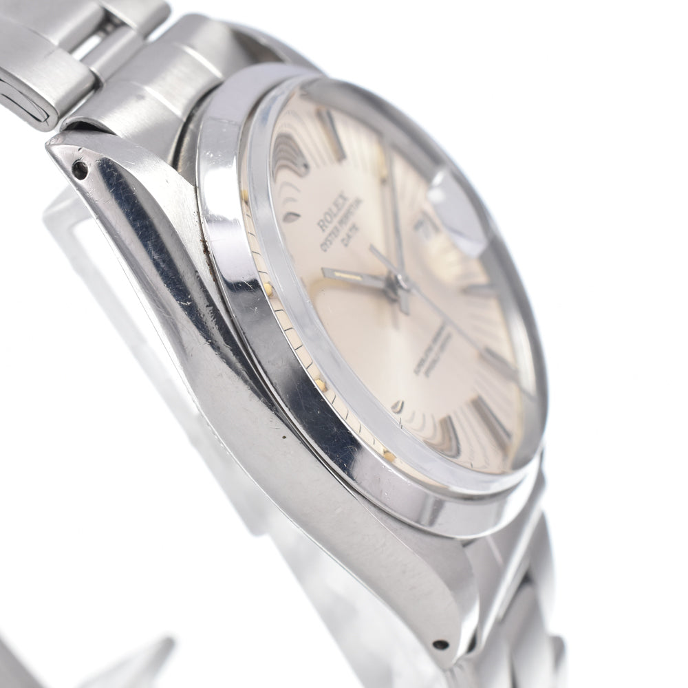 with paper ROLEX Oyster perpetual date 1500 vintage Cal.1570 Silver Dial Automatic Men's
 Watch I#147062