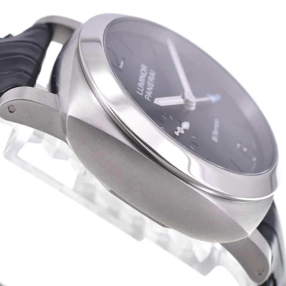 with paper PANERAI Luminor Quaranta BiTempo PAM01365 black Dial Automatic Men's
 Watch C#147064